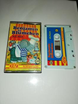 Benjamin Blümchen Folge 23 als Koch 5-fach Silber geschraubt Weiß mit Blauen Cover 4.27523 CD