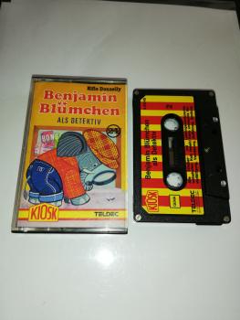 Benjamin Blümchen Folge 24 als Detektiv 5-fach Silber geschraubt Rot Gelb 4.25449 CD Teldec