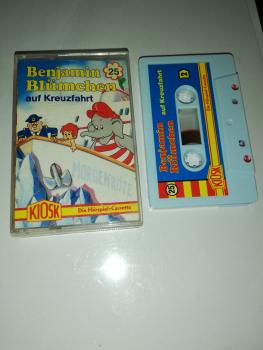 Benjamin Blümchen Folge 25 auf Kreuzfahrt Weiß mit Blauen Cover 4.27525