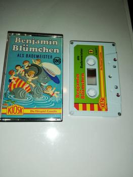 Benjamin Blümchen Folge 26 als Bademeister 5-fach Silber geschraubt Weiß mit Grünen Cover 4.25477 CD