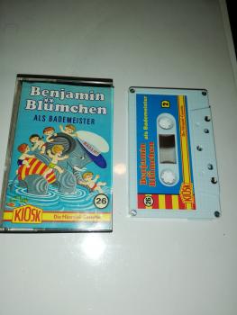Benjamin Blümchen Folge 26 als Bademeister 5-fach Silber geschraubt Weiß mit Blauen  Cover 4.27526 CD