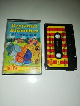 Benjamin Blümchen Folge 27 auf dem Bauernhof 5-fach Silber geschraubt Rot Gelb 4.25478 CD Teldec Kiosk