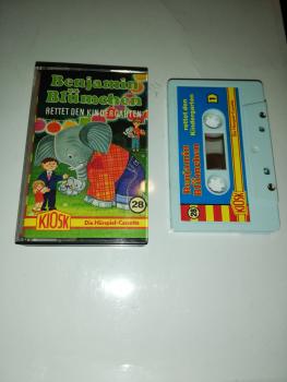 Benjamin Blümchen Folge 28 rettet den Kindergarten Weiß mit Blauen Cover 4.27528 CD