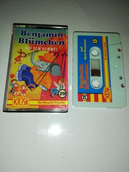 Benjamin Blümchen Folge 29 auf dem Rummel Weiß mit Blauen Cover 4.27529 CD