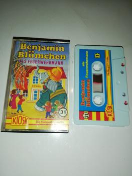 Benjamin Blümchen Folge 31 als Feuerwehrmann Weiß mit Blauen Cover 4.27531 CD