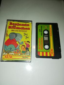 Benjamin Blümchen Folge 33 und das Osterfest 4-fach Schwarz geschraubt Schwarz mit Grünen Cover 4.25703 CD Teldec