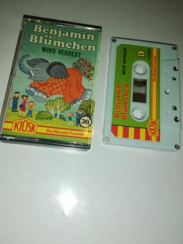 Benjamin Blümchen Folge 36 wird verhext 5-fach Silber geschraubt Weiß mit Grünen Cover 4.25925 CD