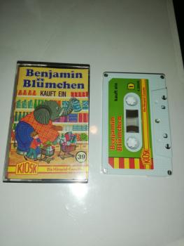 Benjamin Blümchen Folge 39 kauft ein 5-fach Silber geschraubt Weiß mit Grünen Cover 4.26026 CD