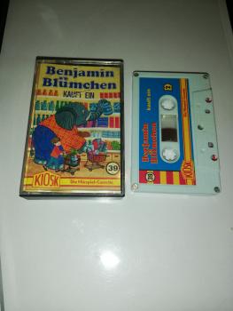 Benjamin Blümchen Folge 39 kauft ein 5-fach Silber geschraubt Weiß mit Blauen Cover 4.27539 CD Kiosk