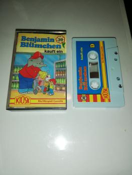 Benjamin Blümchen Folge 39 kauft ein Weiß mit Blauen Cover 4.27539 Kiosk