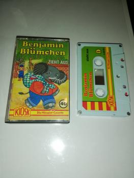 Benjamin Blümchen Folge 40 Zieht aus 5-fach Silber geschraubt Weiß mit Grünen Cover 4.26101 CD