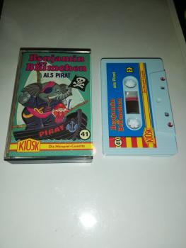 Benjamin Blümchen Folge 41 als Pirat Weiß mit Blauen Cover 4.27541 CD Kiosk