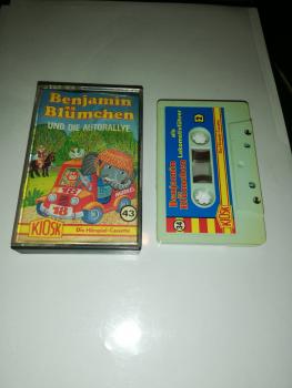 Benjamin Blümchen Folge 43 und die Autorallye Weiß mit Blauen Cover 4.27543 CD