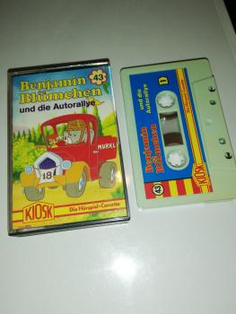 Benjamin Blümchen Folge 43 und die Autorallye Weiß mit Blauen Cover 4.27543 Kiosk