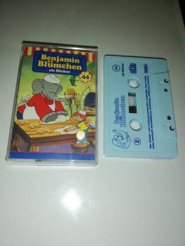 Benjamin Blümchen Folge 44 als Bäcker Weiß mit Blauen Druck 4.27544 (Blaues Kioskcover)