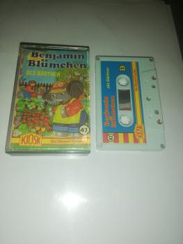 Benjamin Blümchen Folge 47 als Gärtner 5-fach Silber geschraubt Weiß mit Blauen Cover 4.27547 CD