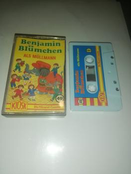 Benjamin Blümchen Folge 49 als Müllmann Weiß mit Blauen Cover 4.27549 CD