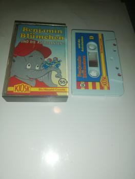 Benjamin Blümchen Folge 55 und die Astrofanten Weiß mit Blauen Cover 4.27555 CD Kiosk