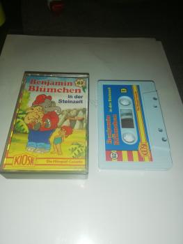 Benjamin Blümchen Folge 62 in der Steinzeit Weiß mit Blauen Cover 4.27562 Kiosk