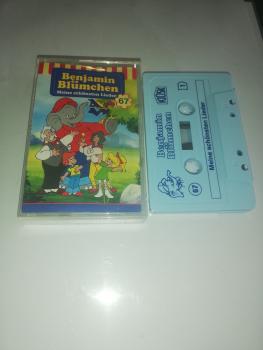 Benjamin Blümchen Folge 67 Meine schönsten Lieder Weiß mit Blauen Druck 4.27567 (Blaues Kioskcover)
