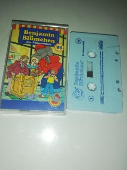 Benjamin Blümchen Folge 96 Kiddinx Der Bananendieb Weiß mit Blauen Druck 4.27596