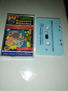Benjamin Blümchen Gute-Nacht-Geschichten Folge 6 Weiß mit Blauen Druck Kiddinx 4.27016