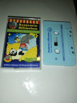 Benjamin Blümchen Gute-Nacht-Geschichten Folge 8 Weiß mit Blauen Druck Kiddinx 4.2708
