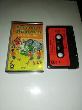 Benjamin Blümchen Sonocord Vol.2 als Fussballstar 4-fach Silber geschraubt Schwarz mit Roten Cover 31336-1