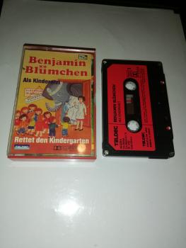 Benjamin Blümchen Club Edition Marcato als Kinderarzt/rettet den Kindergarten 4-fach Silber geschraubt Schwarz mit Roten Cover 44628 6 (Leicht beschrieben)