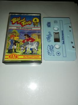 Bibi und Tina Folge 4 Das Zirkuspony Weiß mit Blauen Druck 4.27104 Kiosk