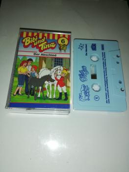 Bibi und Tina Folge 6 Der Abschied Weiß mit Blauen Druck 4.27106 (Blaues Kioskcover)