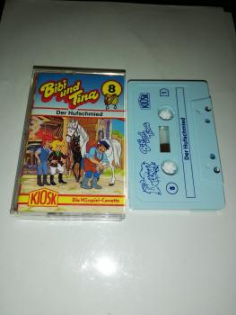 Bibi und Tina Folge 8 Der Hufschmied Weiß mit Blauen Druck (Rot-Gelbes Cover) Der Grüne Punkt