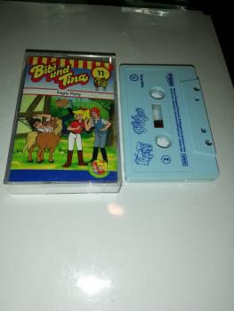 Bibi und Tina Folge 11 Papis Pony Weiß mit Blauen Druck 4.27111 Kiddinx