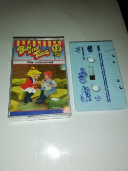 Bibi und Tina Folge 12 Der Liebesbrief Weiß mit Blauen Druck 4.27112 (Blaues Kioskcover)