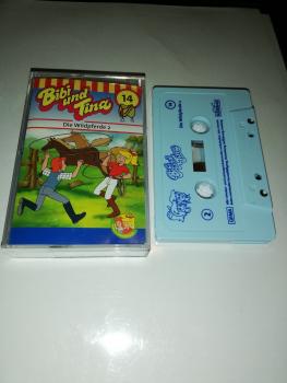 Bibi und Tina Folge 14 Die Wildpferde- Teil 2 Weiß mit Blauen Druck 4.27114 Kiddinx