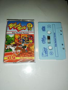 Bibi und Tina Folge 17 Das Herbst-Turnier Weiß mit Blauen Druck 4.27117 Kiosk(Rot Gelbes Kioskcover)