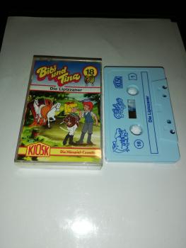 Bibi und Tina Folge 18 Die Lipizzaner Weiß mit Blauen Druck 4.27118 Kiosk(Rot-Gelbes Kioskcover)