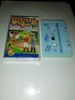 Bibi und Tina Folge 18 Die Lipizzaner Weiß mit Blauen Druck 4.27118 Kiddinx