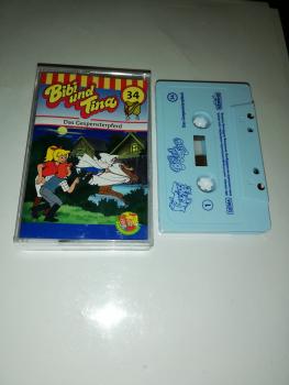 Bibi und Tina Folge 34 Das Gespensterpferd Weiß mit Blauen Druck 4.27134 Kiddinx