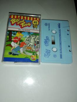 Bibi und Tina Folge 45 Der Pferdedieb Weiß mit Blauen Druck 4.27145 Kiddinx