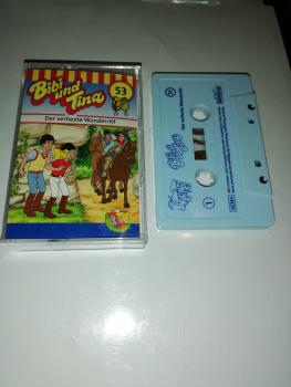 Bibi und Tina Folge 53 Der verhexte Wanderritt Weiß mit Blauen Druck 4.27153 Kiddinx