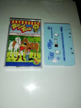 Bibi und Tina Folge 54 Das Amulett der Gräfin Weiß mit Blauen Druck 4.27154 Kiddinx