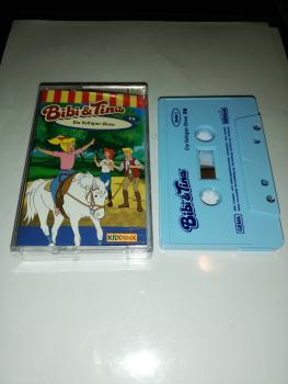 Bibi und Tina Folge 76 Die Voltigier-Show Weiß mit Blauen Druck 4.27176 Kiddinx