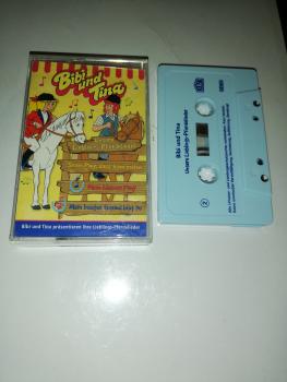 Bibi und Tina Unsere Lieblings-Pferdelieder Weiß mit Blauen Druck 4.27791