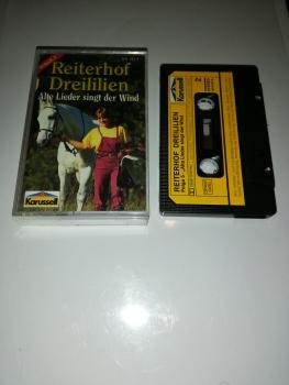 Reiterhof Dreililien Folge 5 Alte Lieder singt der Wind Schwarz mit Gelben Cover 841 411-4 Karussell