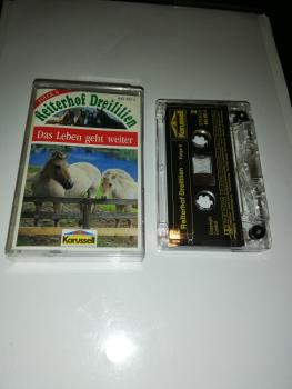 Reiterhof Dreililien Folge 8 Das Leben geht weiter Transparent 843 497-4 (Weiß Rotes Cover) Karussell