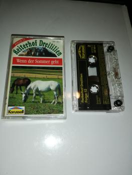 Reiterhof Dreililien Folge 12 Wenn der Sommer geht Transparent 847 469-4 (Weiß Rotes Cover) Karussell