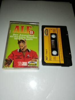 Alf Folge 8 Der Ausreißer/Mit den besten Wünschen aus dem Jenseits Schwarz mit Gelben Aufkleber 835762-4 Karussell