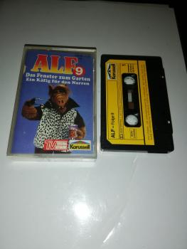 Alf Folge 9 Das Fenster zum Garten/ Ein Käfig für den Narren Schwarz mit Gelben Aufkleber 835 861-4 Karussell