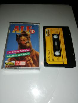Alf Folge 10 Der blinde Passagier/Schulden und Sühne Schwarz mit Gelben Aufkleber 835862-4 Karussell